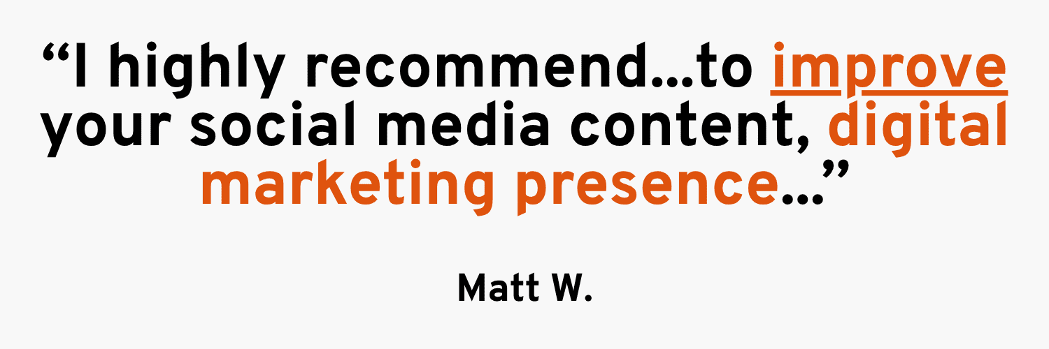 5 star review for Digital Marketing Presence