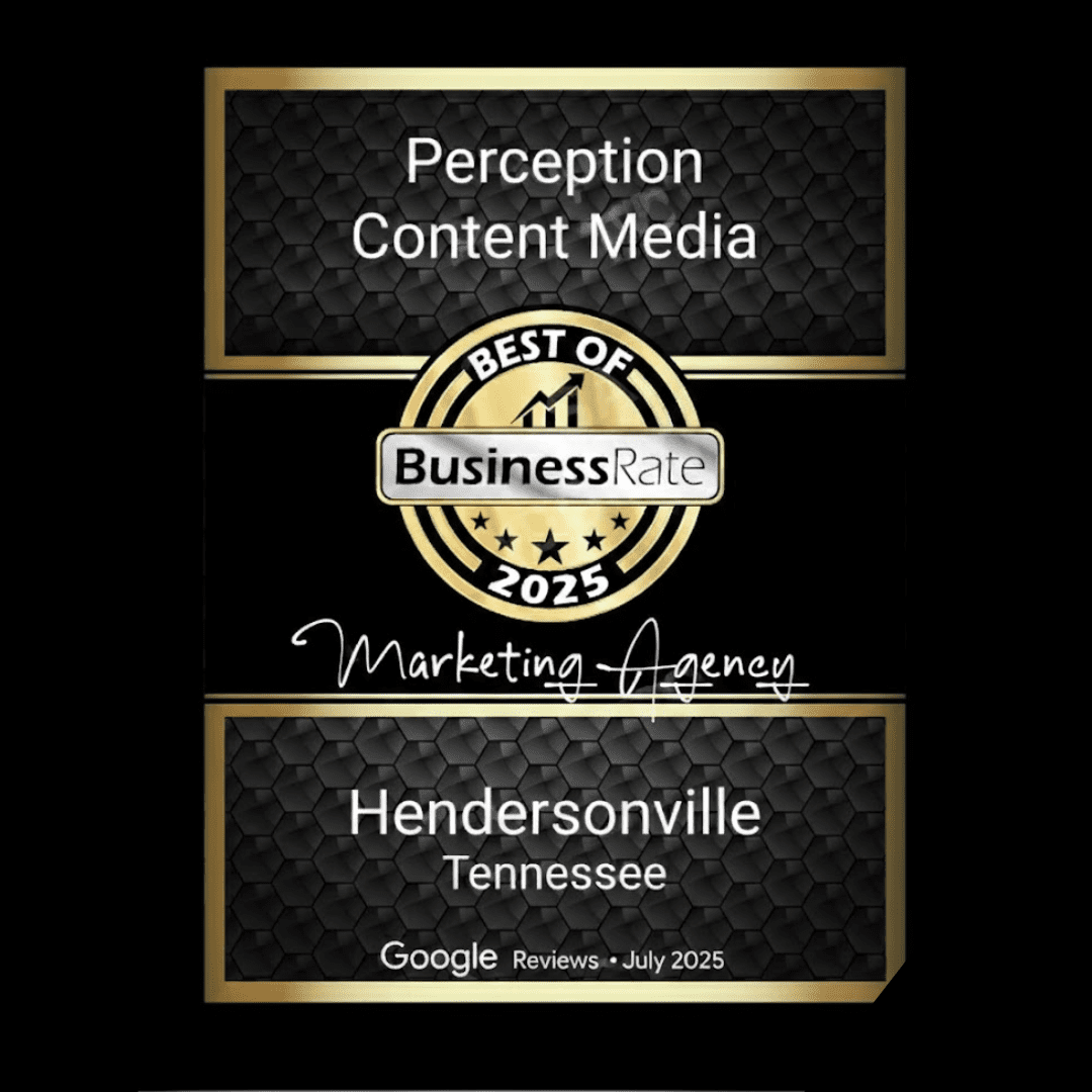 Best Marketing Agency of 2025 in Hendersonville TN Award Winner Best Marketing Agency of 2025 in Hendersonville TN Award Winner